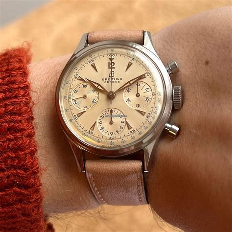 breitling sterling silver premier watch|vintage Breitling premier watch.